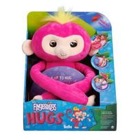 FINGERLINGS pliušinė beždžionė Hugs, rožinė, 3532
