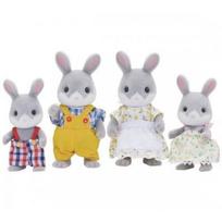 sylvanian families triusiuku - SYLVANIAN FAMILIES Šilkinių triušiukų šeimynėlė, 4030 - 1 nuotrauka