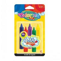 COLORINO KIDS vonios pieštukai, 5 spalvos, 67300PTR