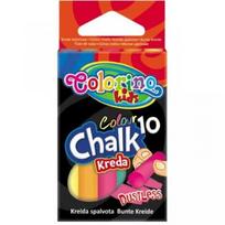 COLORINO KIDS spalvota kreida, nedulkanti (10 vnt.), 33152PTR