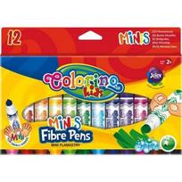 COLORINO KIDS flomasteriai Mini, 12 spalvų, 32117PTR