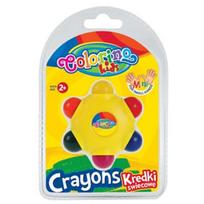 COLORINO KIDS vaškinės kreidelės Star, 6 spalvos, 33015PTR