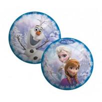 JOHN vinilinis kamuolys, metalo spalvos FROZEN žiemos dizainas 9"/230 mm, 54634