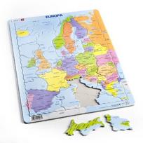LARSEN dėlionė Europos politinis žemėlapis, A8-LT/A8-EE