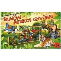 puzzle lietuva - Lavinanti dėlionė Skaičiai - gyvūnai, 60143 - 1 nuotrauka