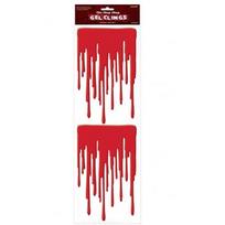 AMSCAN Lipdukai Bloody Drips 49 x 16 cm, 2 vnt, 227517
