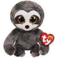 TY Beanie Boos pliušinis tinginys pilkas DANGLER, 15cm, TY36215
