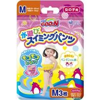 GOO.N sauskelnės-kelnaitės maudynėms mergaitėms M 6-12kg 3 vnt.