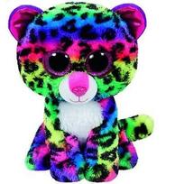 TY Beanie Boos pliušinis spalvotas leopardas DOTTY, 15,5 cm, 37189