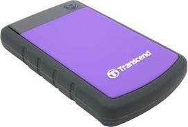 hdd 1tb isoriniai - Transcend 2.5" StoreJet 25H3P 1TB - 1 nuotrauka