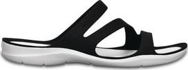 Crocs™ Women's Swiftwater Sandal Black/White 35