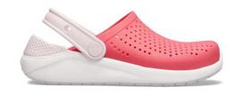 Crocs™ LiteRide Clog Kid's Poppy/White 28