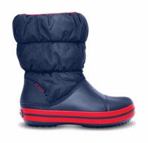 Crocs™ Kids' Winter Puff Boot Dark blue/Red 24