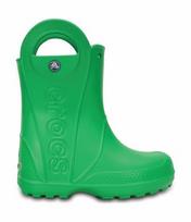 Crocs™ Kids' Handle It Rain Boot Grass Green 33,5