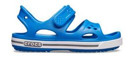 Crocs™ Kids' Crocband II Sandal PS Bright Cobalt/Charcoal 24