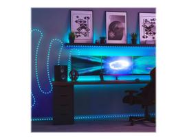 usb led juosta - Twinkly Dots Smart LED Lights 60 RGB (Multicolor), USB Powered, 3m, Black - 5 nuotrauka