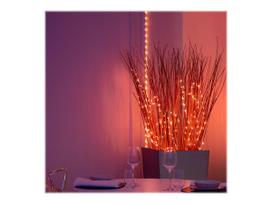 usb led juosta - Twinkly Dots Smart LED Lights 60 RGB (Multicolor), USB Powered, 3m, Black - 7 nuotrauka