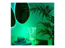usb led juosta - Twinkly Dots Smart LED Lights 60 RGB (Multicolor), USB Powered, 3m, Black - 10 nuotrauka