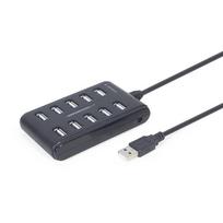 10 usb sakotuvas - GEMBIRD UHB-U2P10P-01 - 5 nuotrauka