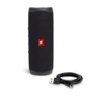 bluetooth speaker - JBL Flip 5 Black (Juoda) - 4 nuotrauka