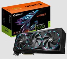 aorus 5080 master - GIGABYTE RTX 5080 16GB AORUS MASTER | GDDR7, PCIE 5.0, 2617MHz, Dual Fan, DLSS 4, Ray Tracing, Reflex 2, NVIDIA Studio - 2 nuotrauka