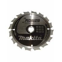 B-33037 MAKITA diskinio pjūklo diskas 165x20x16z SPECIALIZUOTOS MEDIENOS (SU RIEŠUTAIS IR PAVIRŠIAIS)