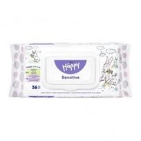  BELLA HAPPY ALOE VERA SENSITIVE, drėgnos servetėlės vaikams, 56 vnt.