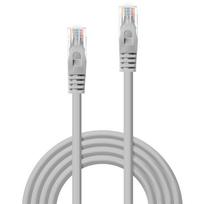 lindy 0.5m - LINDY CAT5E U/UTP 0.5M/GREY 48361 - 2 nuotrauka