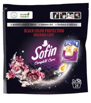 Skalbimo kapsulės Sofin Black Color Protection, 24 vnt.