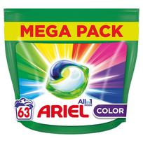 skalbimo kapsules ariel all in 1 - Skalbimo kapsulės Ariel Colour, 63 vnt. - 1 nuotrauka