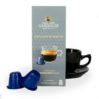 Kavos kapsulės Gran Caffe Garibaldi - Decaffeinato, Nespresso® aparatams, 10 vnt.