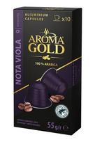 Aroma Gold Nota Viola kavos kapsulės, 10 vnt