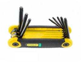 torx atsuktuvu rinkinys - STANLEY KLUCZE TORX 8 elem.SKŁADANE T9-40 - 1 nuotrauka