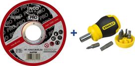 Techniflex T1A 125 * 1,0 * 22 + WKRÄTAK STANLEY GRAIS