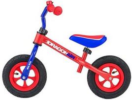 Milly Mally Dragon Air Balance Bike Red Blue 2794