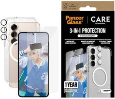 samsung s25 plus deklas - PanzerGlass "Flagship 3in1 Protective Set Case+Glass+Lens Galaxy S25 Plus" - 1 nuotrauka