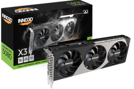 vaizdo plokste 16gb - INNO3D GEFORCE RTX 5080 X3 - 2 nuotrauka