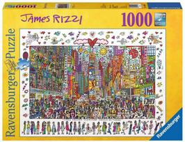 ravensburger puzzle 1000 - Ravensburger Puzzle James Rizzi Times Square 1000pcs 190690 - 3 nuotrauka