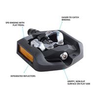 dalimis kombainai - Shimano DEORE LX PD-T421 SPD + SM-SH56 - 1 nuotrauka