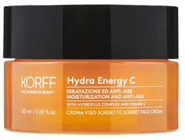 KORFF Hydra Energy C KORFF drėkinamasis ir stangrinamasis su vitaminu C veido kremas, 50 ml