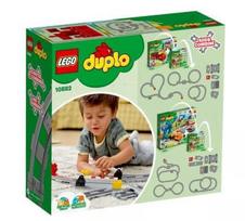 gelezinkel - LEGO DUPLO Traukinių bėgiai 10882 - 5 nuotrauka
