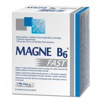 vitaminas magnis b6 -  SANOFI MAGNE B6 FAST, vienadoziai paketėliai, 20 vnt. - 1 nuotrauka