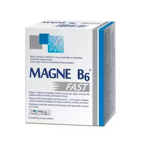 vitaminas magnis b6 -  SANOFI MAGNE B6 FAST, vienadoziai paketėliai, 20 vnt. - 2 nuotrauka
