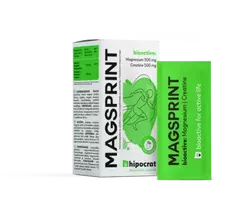 granules - BIOFARMACIJA HIPOCRAT magnio granulės su kreatinu MAGSPRINT, N14 - 1 nuotrauka