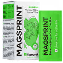 granules - BIOFARMACIJA HIPOCRAT magnio granulės su kreatinu MAGSPRINT, N14 - 2 nuotrauka