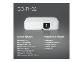full hd projektorius - Epson CO-FH02 (White) - 21 nuotrauka