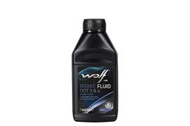 Stabdžių skystis WOLF BRAKE FLUID DOT3&4 500ml DOT4, DOT3.