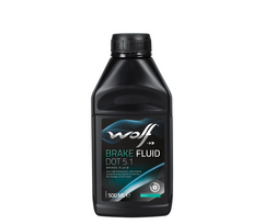 Stabdžių skystis WOLF DOT 5.1 500 ml
