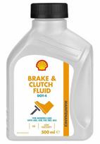 stabdziu skystis dot 4 5l - Stabdžių skystis Shell DOT-4, 0.5 l - 1 nuotrauka