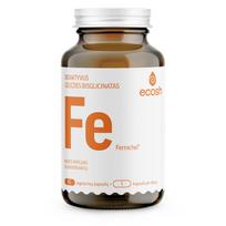 kapsules -  ECOSH bioaktyvi Geležis su vitaminu C, 90 kapsulių - 2 nuotrauka